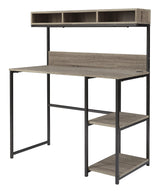 Daylicrew Urban Industrial 42" Home Office Desk & Hutch