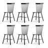 Windsor Dining Chair, Dining Chairs Set of 6, Spindle Back Wood Dining Chair