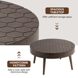 2 Piece Traditional Circle/Round Coffee Table