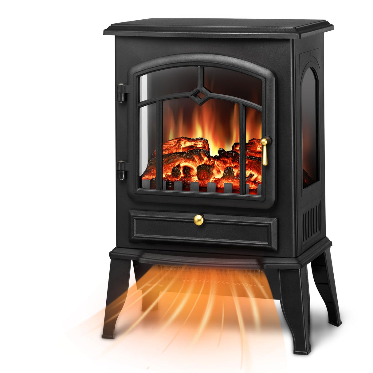 Electric Fireplace Stove with Realistic Flame