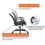 Ergonomic Rolling Mesh Desk Chair with Executive Lumbar Support