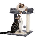 Cat Scratching Post Bed, Featuring with Soft Perch Sisal