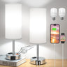 Touch Lamps for Bedrooms Set of 2 Bedside