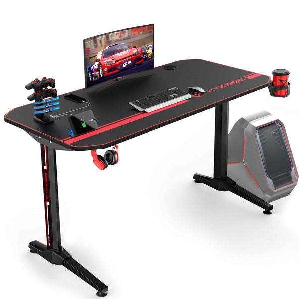 VIT Gaming Desk, 44 inch Ergonomic Gaming Desk with USB Gaming Handle