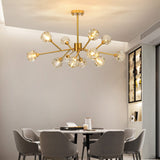 Sputnik Chandeliers Modern Crystal Pendant