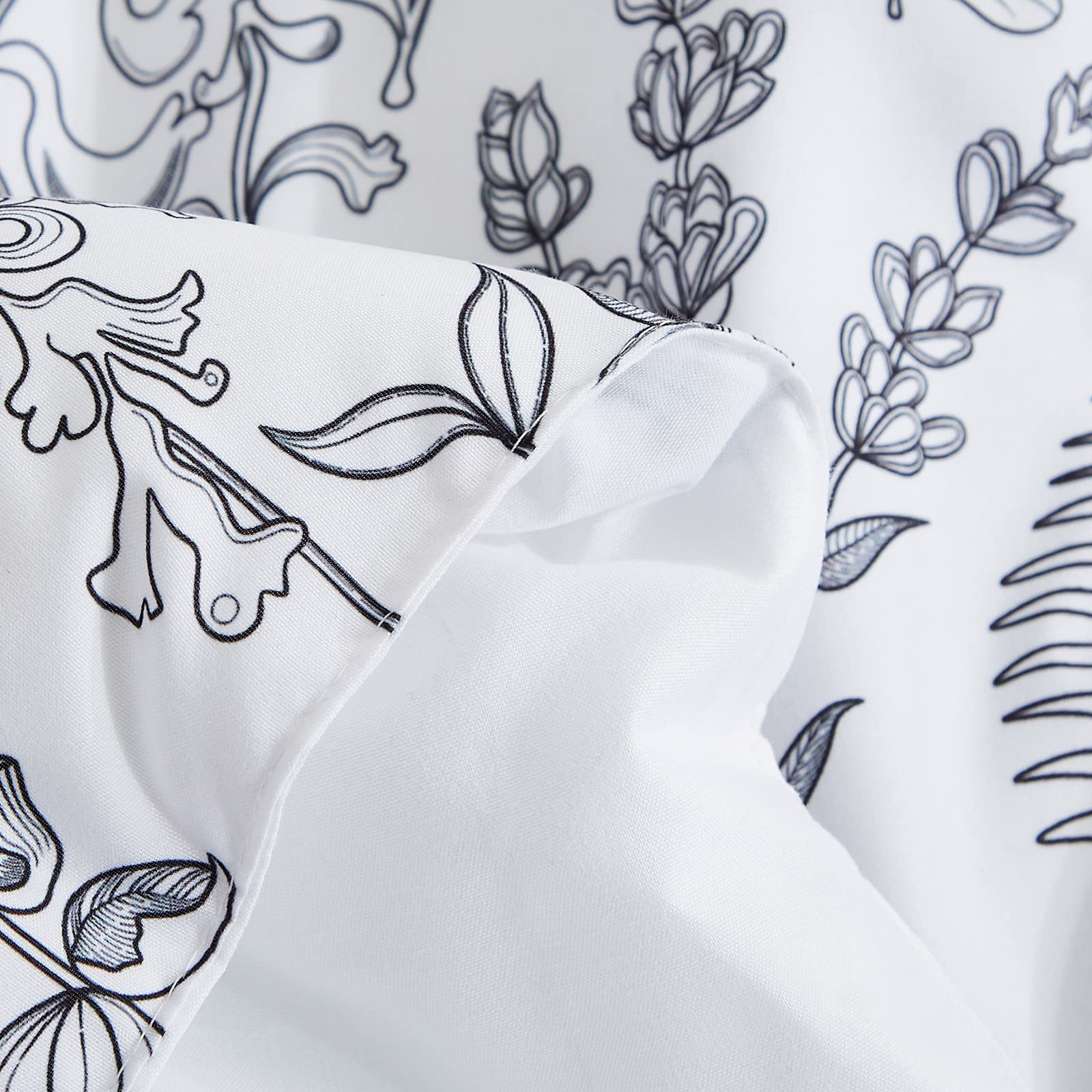 Floral Queen Size Comforter Set for Queen Bed Farmhouse Boho Bedding Comforter Sets