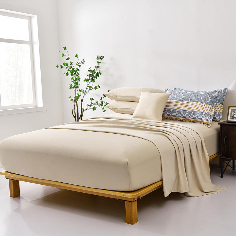 Boho Comforter Set Full Size 8 Piece Bed in a Bag Bohemian Striped Bedding Quilt Set Aqua Paisley