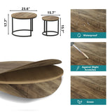 Nesting Coffee Table Set of 2