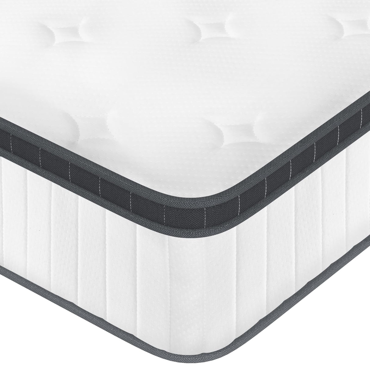 Full Mattress 10 inch Hybrid Memory Foam Pocket Innerspring Mattress