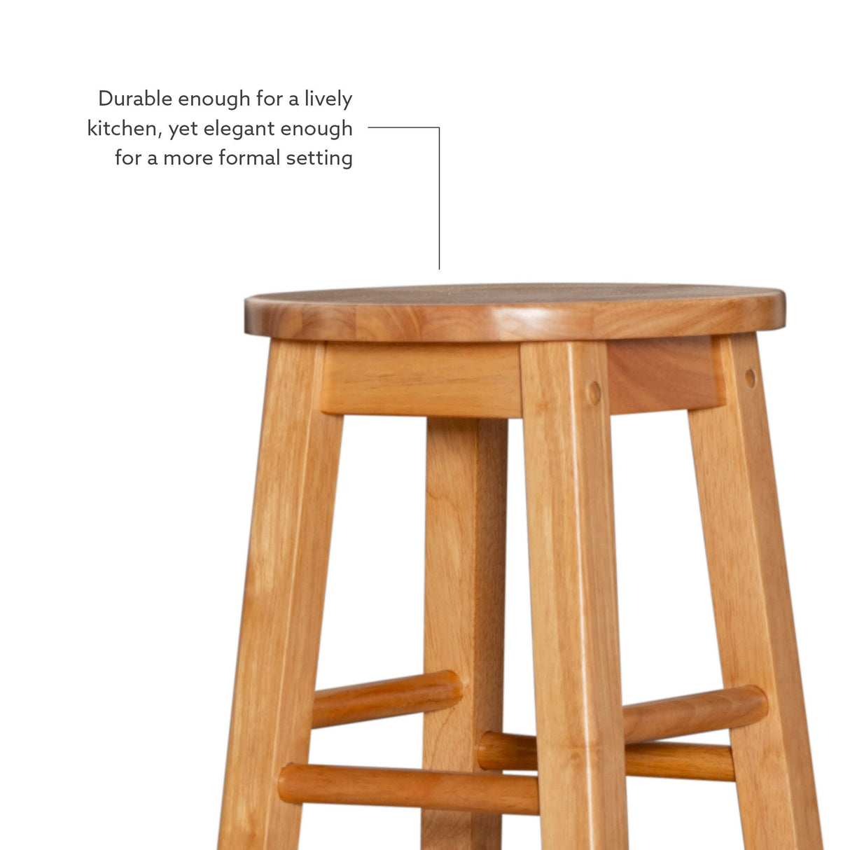 29-Inch Barstool With Round Seat