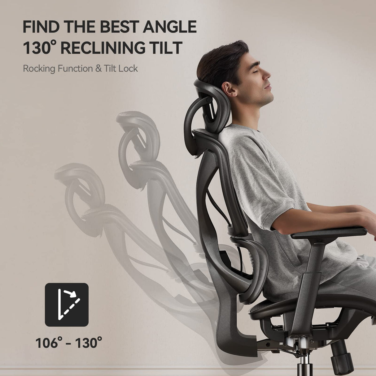 Ergonomic High Back Mesh Chair for Office Computer