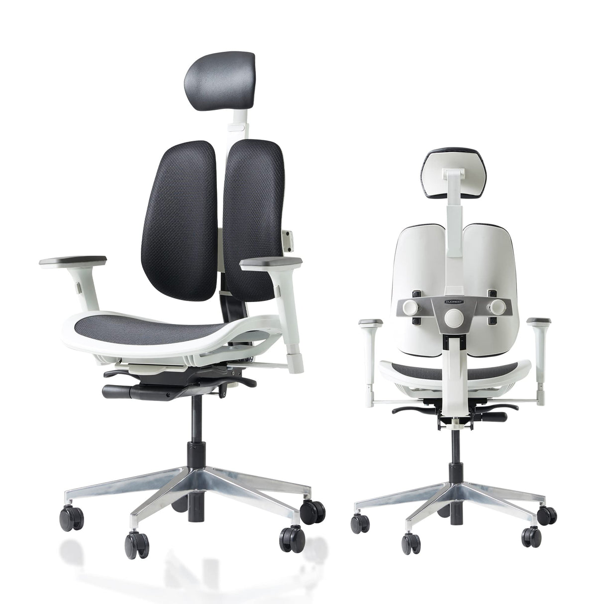 Dual-backrests Alpha - Ergonomic Office Chair, Home Office Desk Chairs