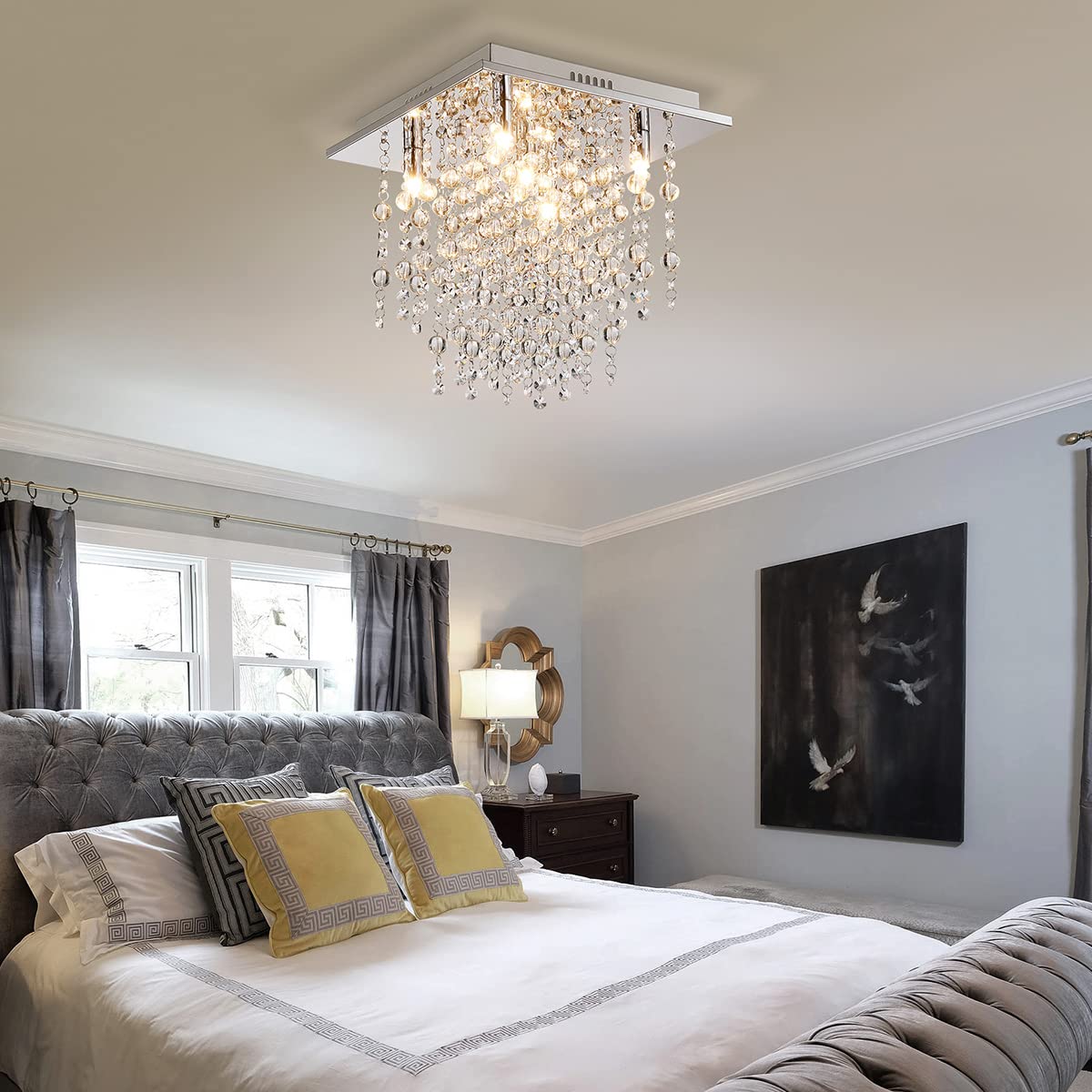 5-Lights Modern Flush Mount Ceiling Light Fixtures