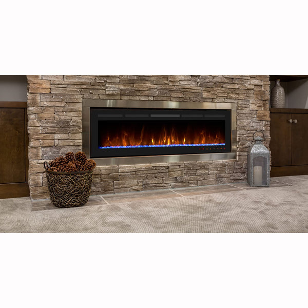 Recessed Fireplace Insert and Wall Mount Fireplace Heater