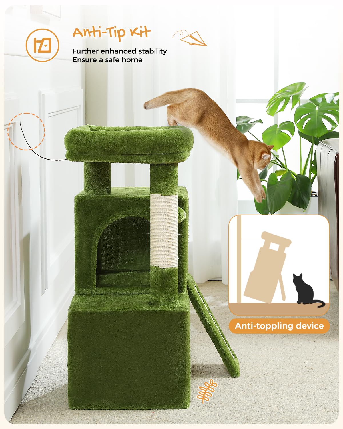 Cat Tree, All-in-One Cat House