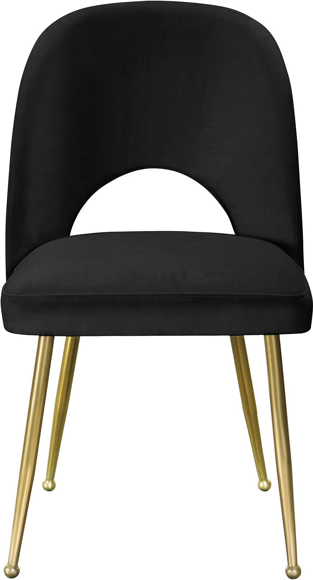 Logan Collection Modern Contemporary Velvet Upholstered Dining Chair