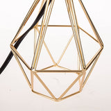 Gold Modern Hollow Out Base Bedroom Small Table Lamp