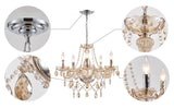 Modern K9 Crystal Chandelier, Pendant Ceiling