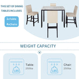 Dining Table Set for 4