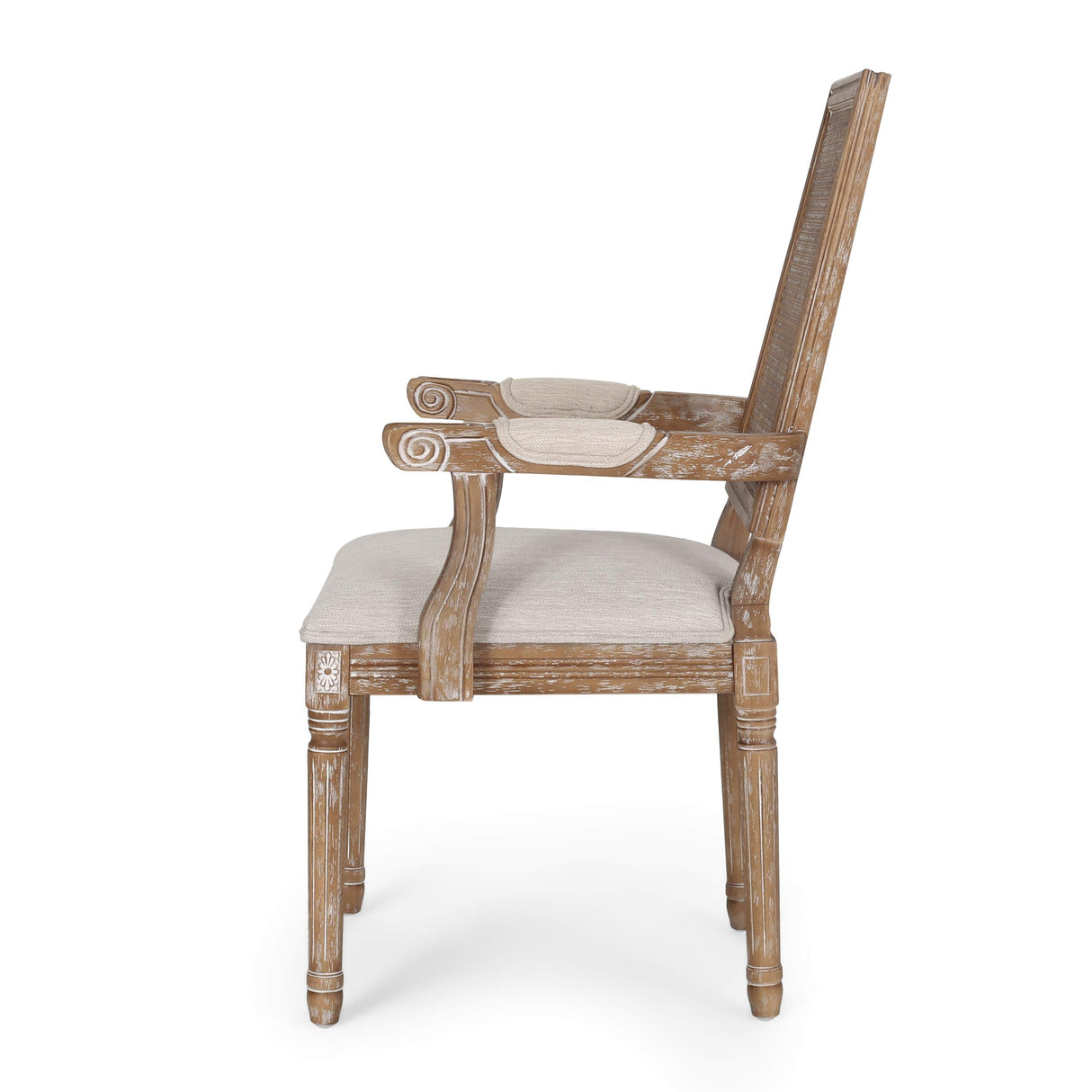 Maria DINING CHAIR SETS, Wood, Beige + Natural