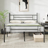 Metal Queen Bed Frame with Headboard and Footboard, 14 Inch Platform Bed Frame