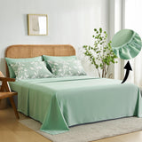 Sage Green Queen Comforter Set 7 Piece Bed in a Bag