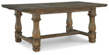 Markenburg Traditional Rectangular Dining Room Extension Table