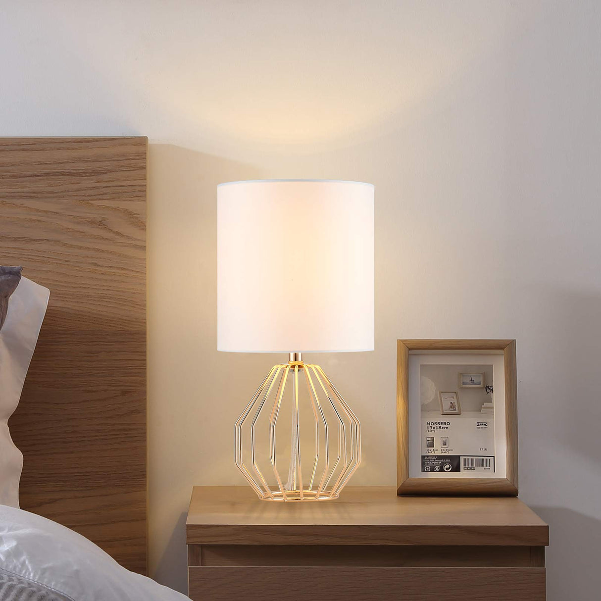 Table Lamp,Modern Hollowed Out Small Bedside Lamp