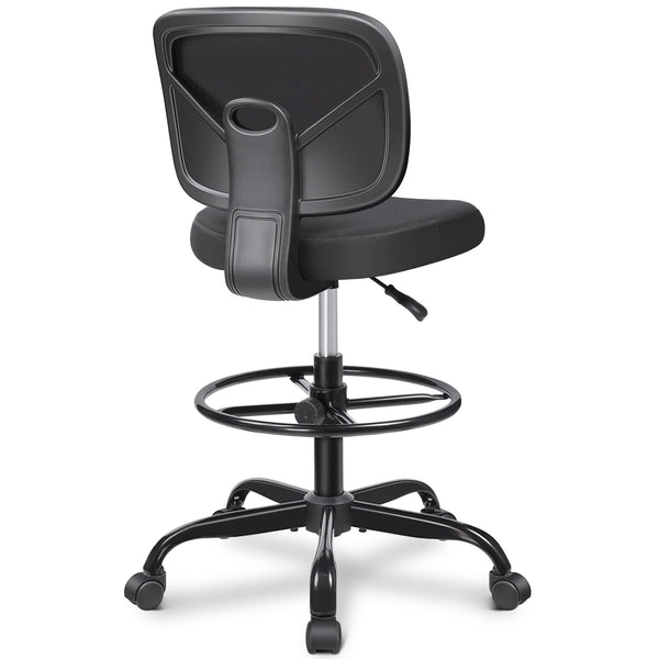 Office Drafting Chair Armless, Tall Office Desk Chair