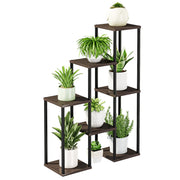 Arbor Heights 7 Pot Multi-Tier Metal Plant Stand