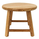 Kids Stool, Milking Stool, USA Grown Oak, Plant Stand, Solid Wood Stool