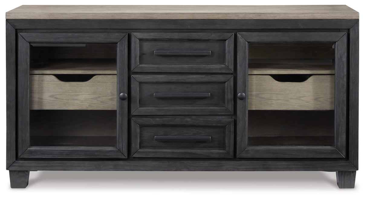 Foyland Casual Dining Room Server with Soft-close Drawers