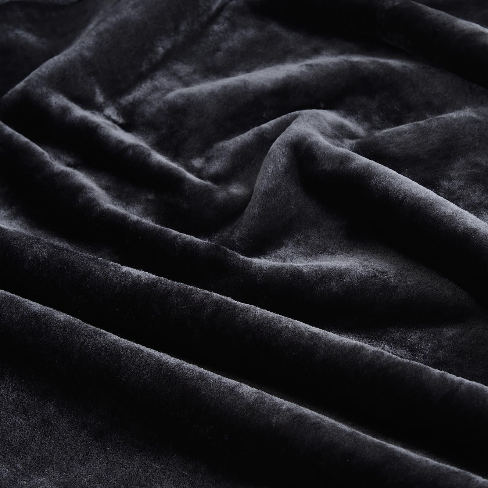 Heavy Faux Mink Blanket - 9LB, Single-Ply, King Size Thick Fleece