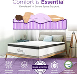 8 Inch Maxima Hybrid Cooling Gel Infused Memory Foam and Innerpring Mattress