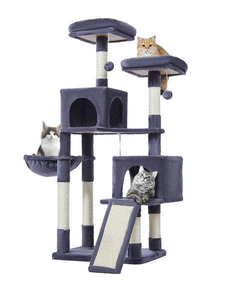 56.3-Inch Cat Tree, Cat Tower with Scratching Posts