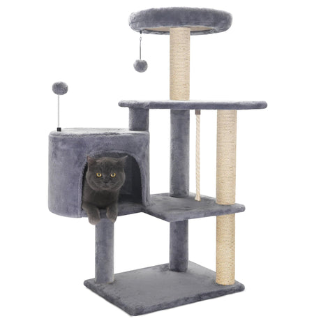 Cat Tree Scratching Toy Activity Centre Cat Tower Furniture Scratching Post