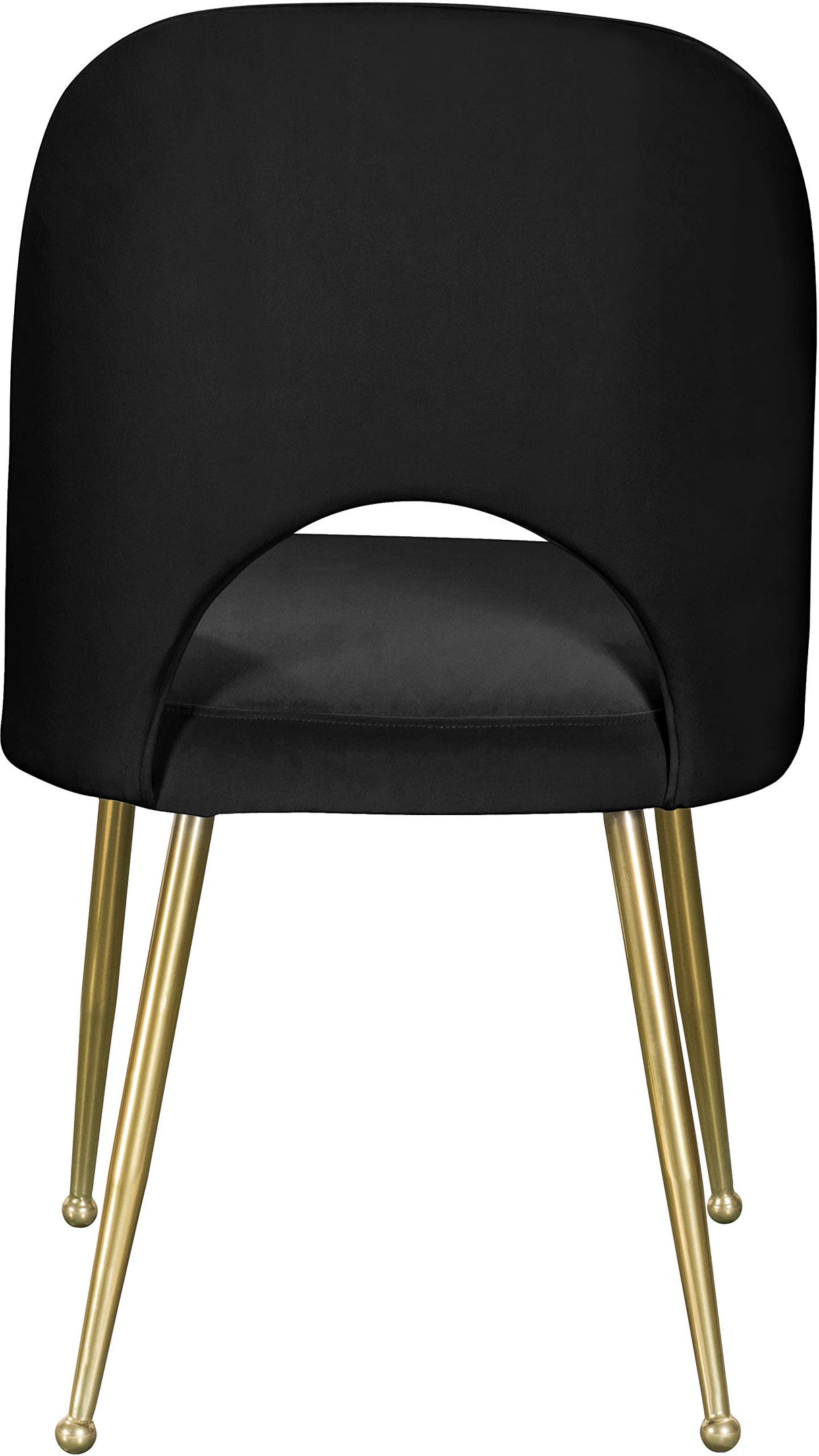 Logan Collection Modern Contemporary Velvet Upholstered Dining Chair