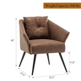 Accent Chairs  Comfy Single Modern Arm Chair for Living Room Bedroom