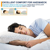 Cooling Gel Pillows for Sleeping, Shredded Memory Foam Bed Pillows