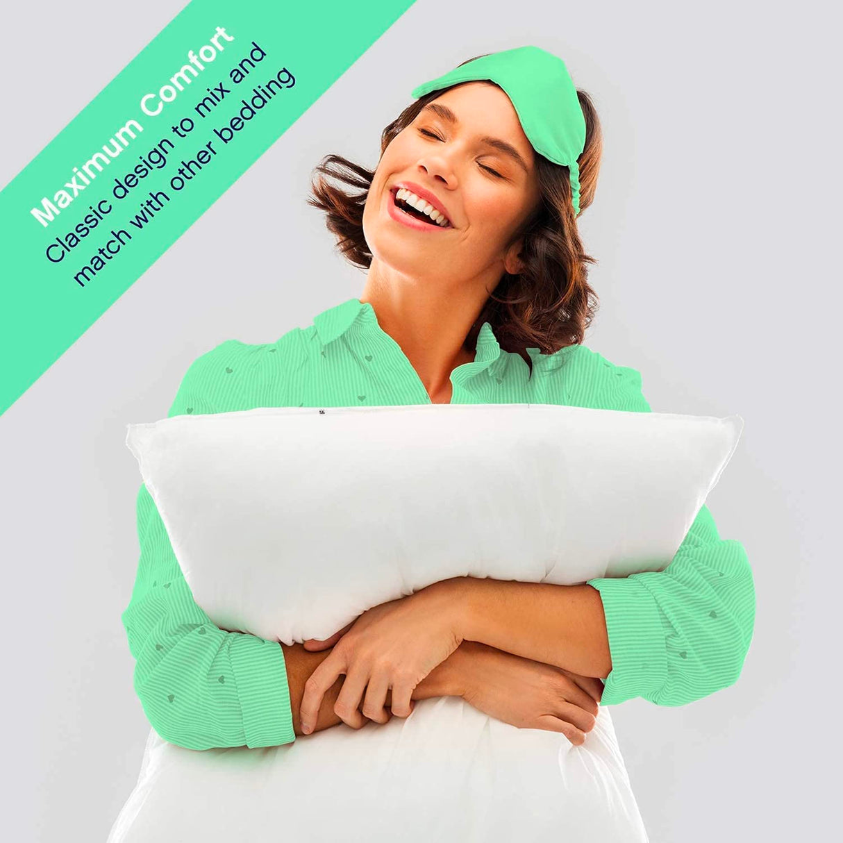 Bed Pillows (2 Pack) - Pillow Set Queen Size - Hotel Quality Sleeping Pillows