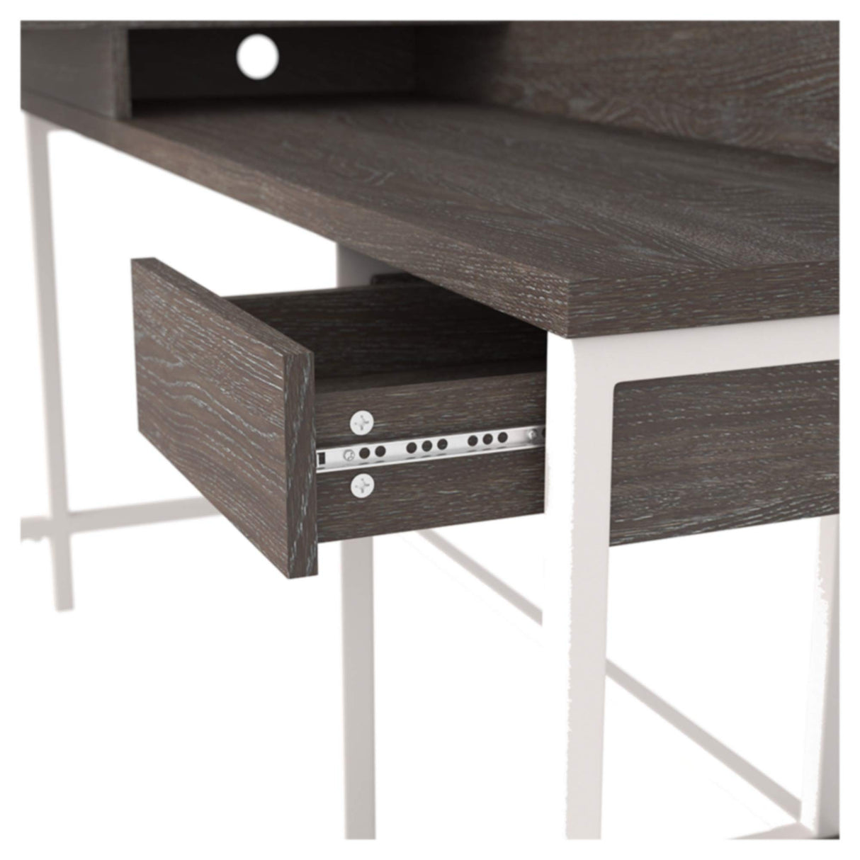 Dorrinson Modern L-Shaped Home Office Desk