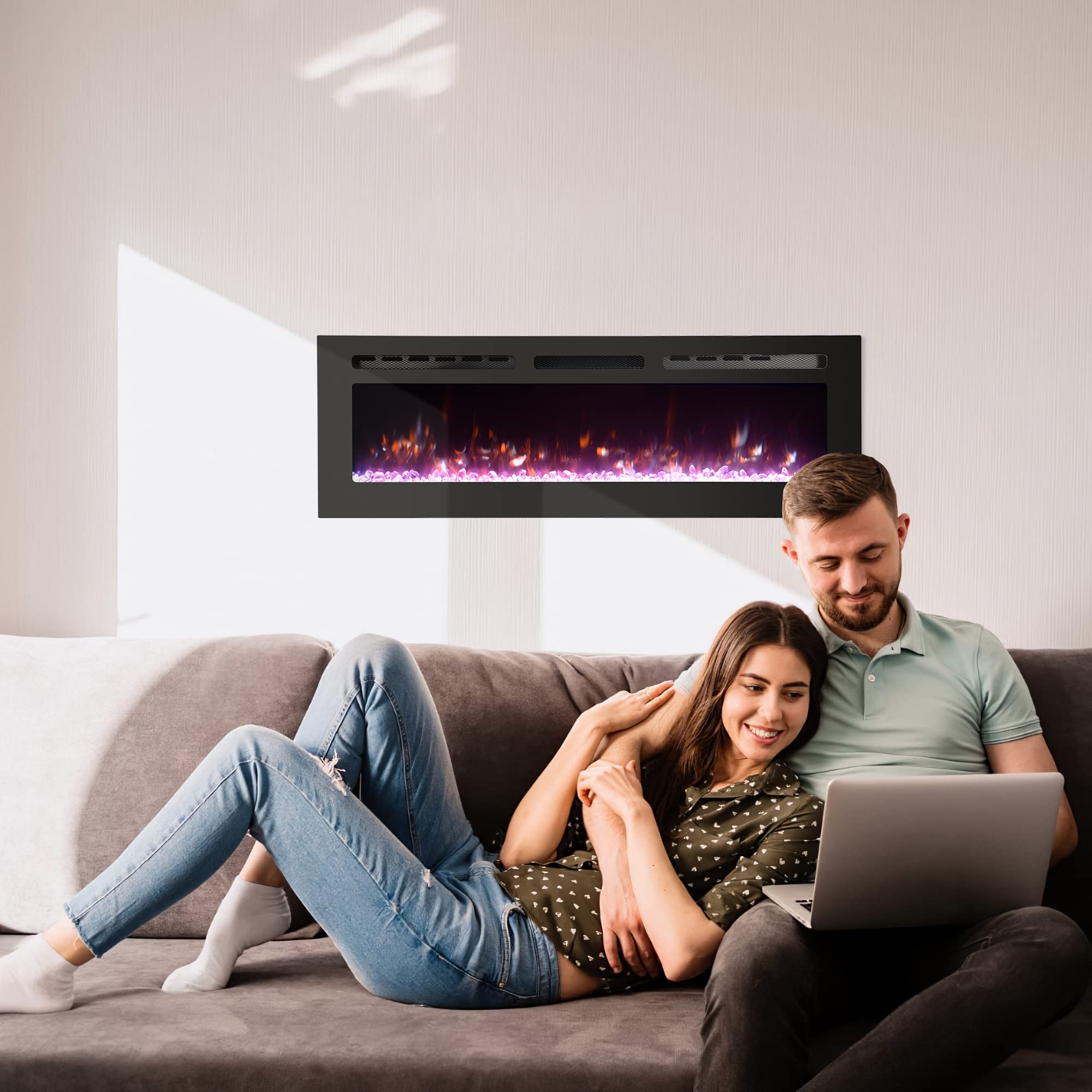 Electric Fireplace Inserts 50 inch Electric Fireplace