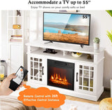 Fireplace TV Stand Electric Fireplace 49Inch TV Console up to