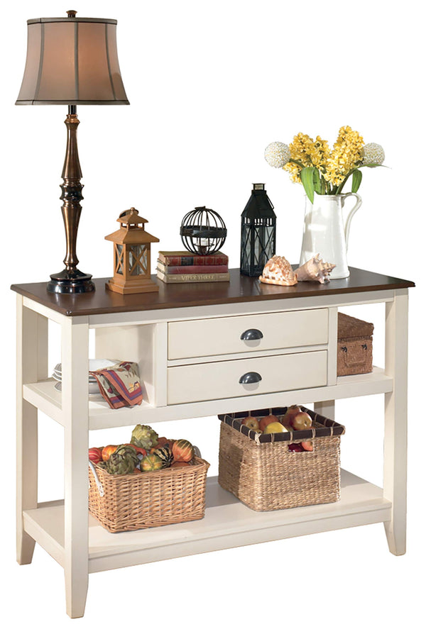 Whitesburg Cottage Dining Room Server with 2 Storage
