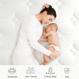 Full Mattress, 10 Inch Hybrid Innerspring Mattress