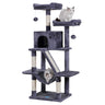 Cat Tree, 57" Cat Tower with Scratching Posts