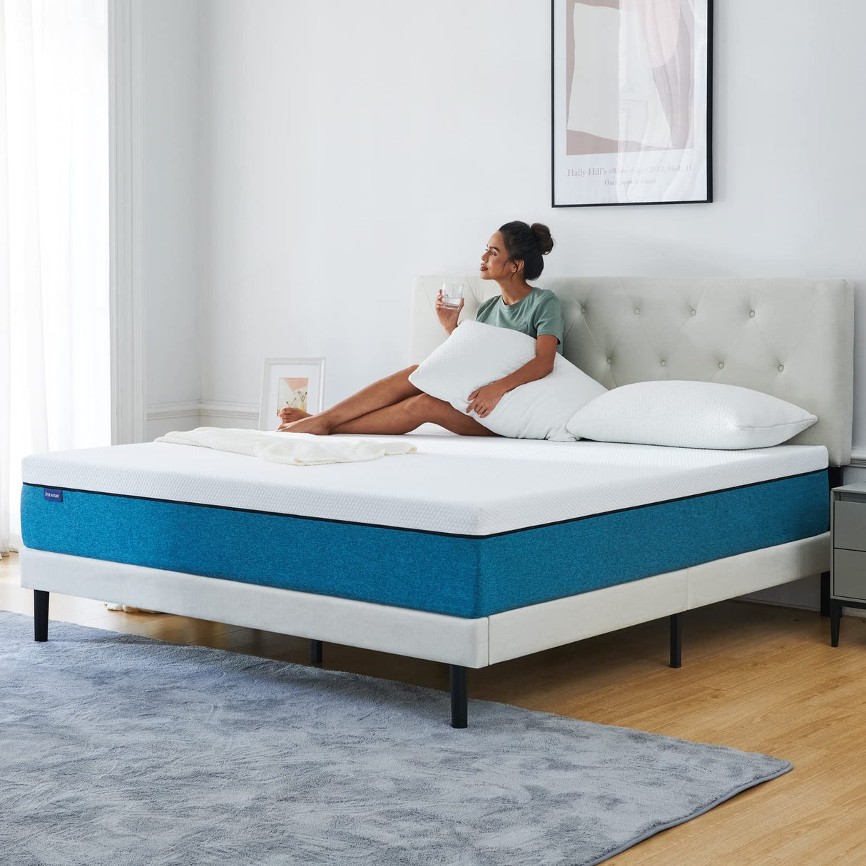 Full Mattress, 12 inch Gel Memory Foam Mattress in a Box, Bed Mattress