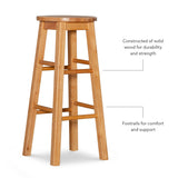 29-Inch Barstool With Round Seat