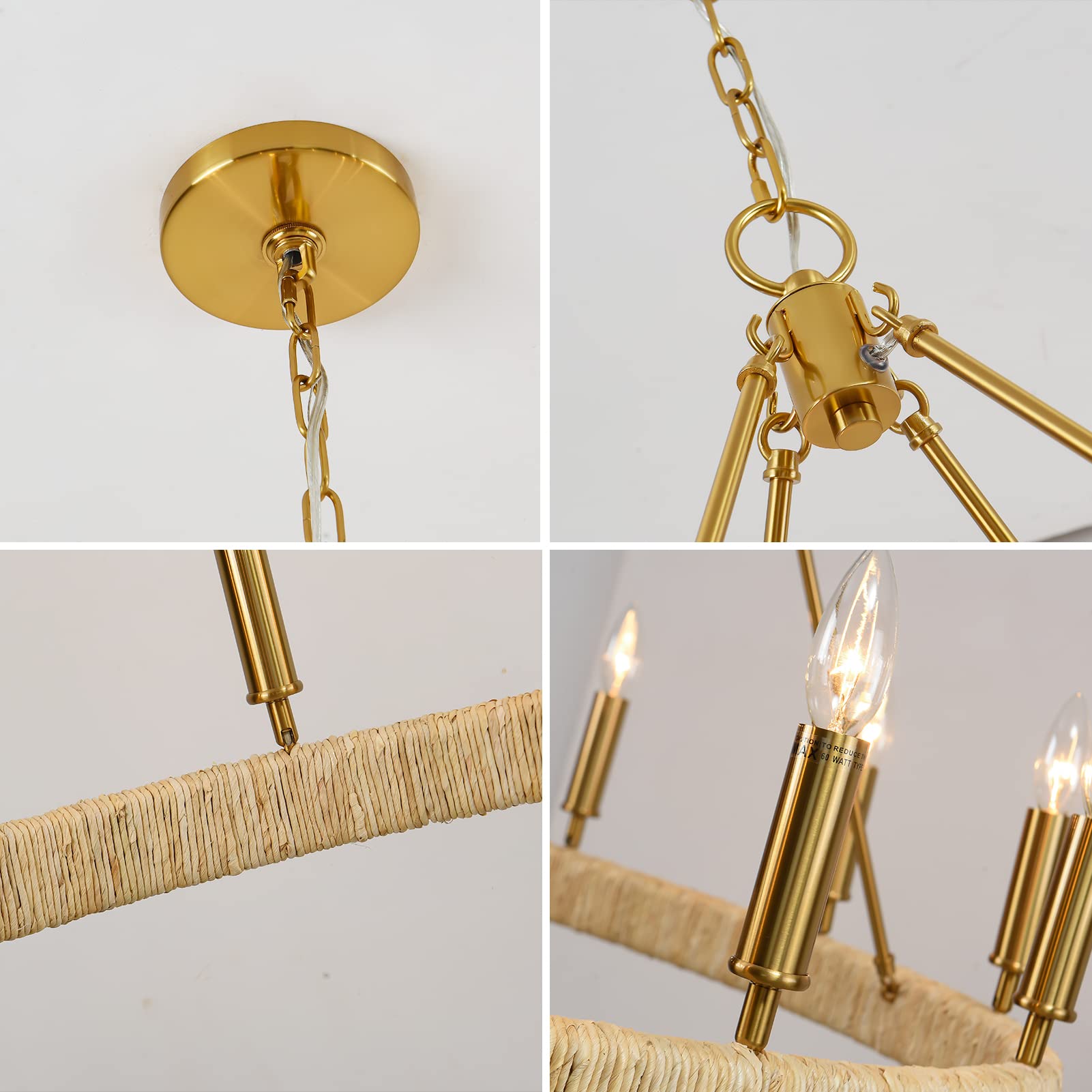 Brass Wagon Wheel Chandelier 2 Tier,Large Farmhouse Light Fixture, Round Rustic Lighting