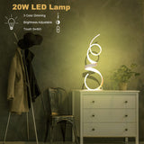 20W 3 Colors Dimmable LED Table Lamp 21.4 Inch